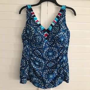 24th & Ocean Tankini Bathing Suit Top-$25
